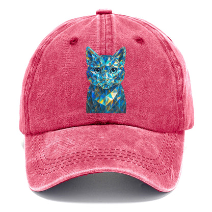 crystal prism portrait design Hat