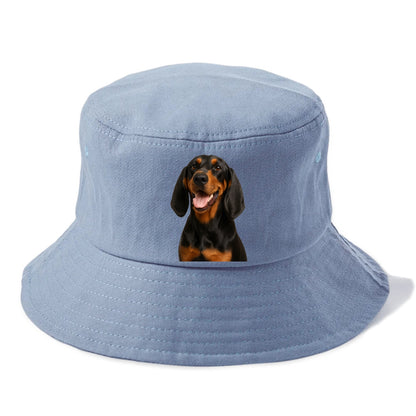 black & tan coonhound: noble trailblazer Hat