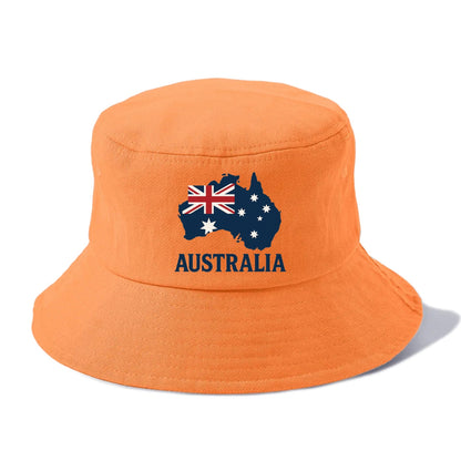Australian Flag and Map Hat