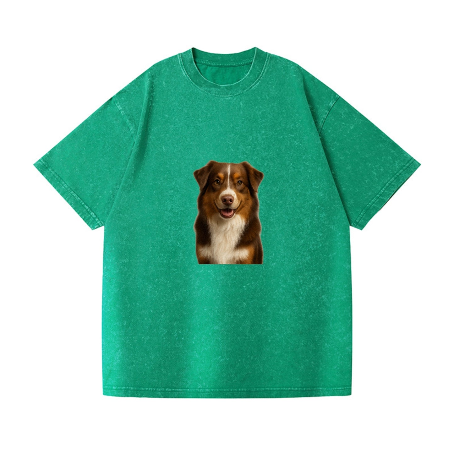 red tri australian shepherd portrait design Hat