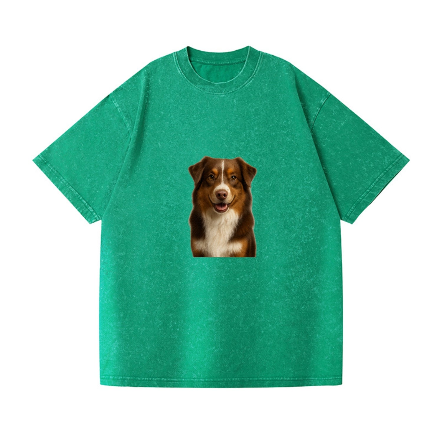 red tri australian shepherd portrait design Hat