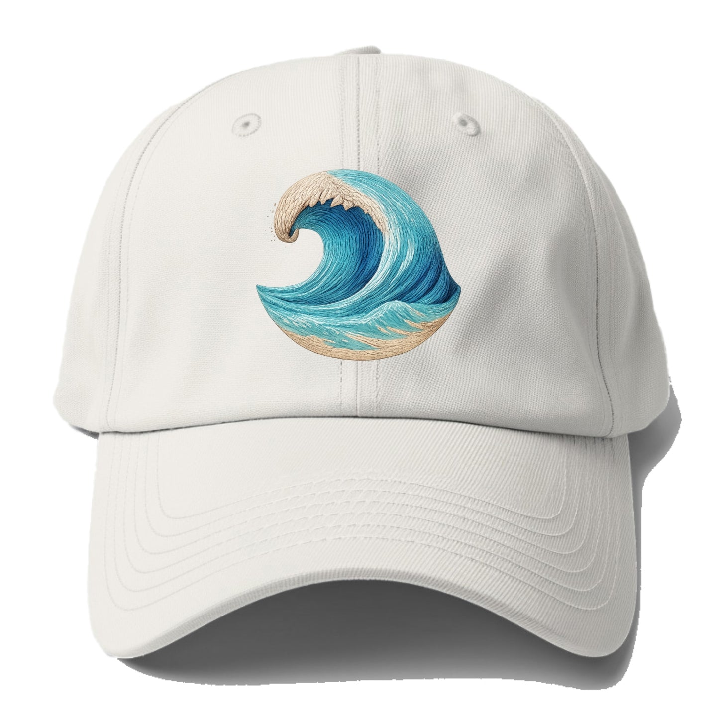 ocean's embrace woven depths Hat