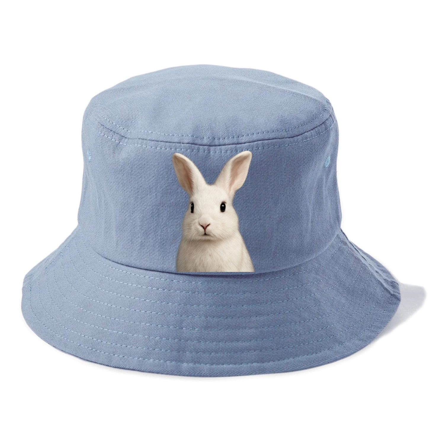 rabbit portrait design Hat