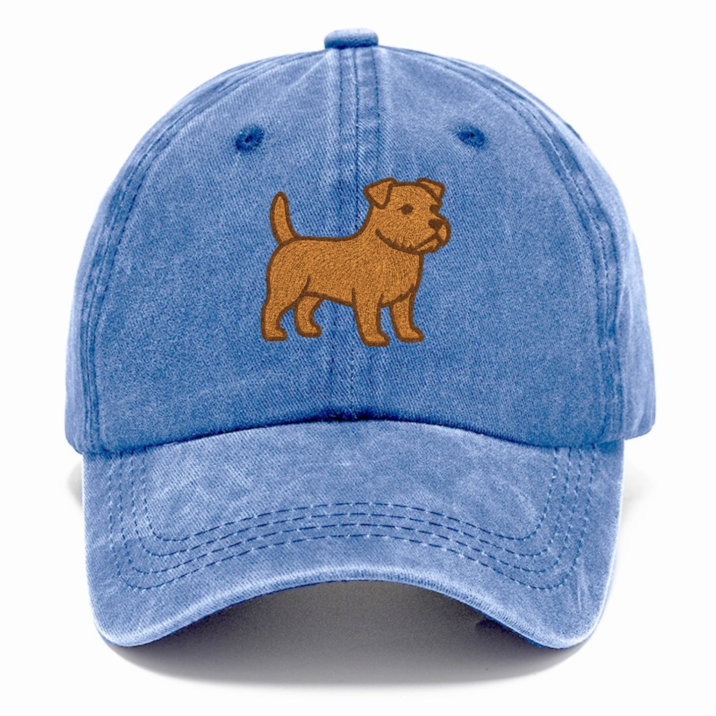 Norfolk Terrier Red Colored Pose Hat