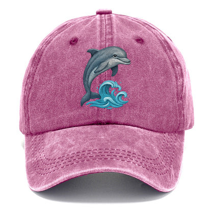 dolphin's dance upon the waves Hat