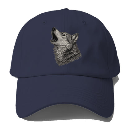 wolf howling Hat