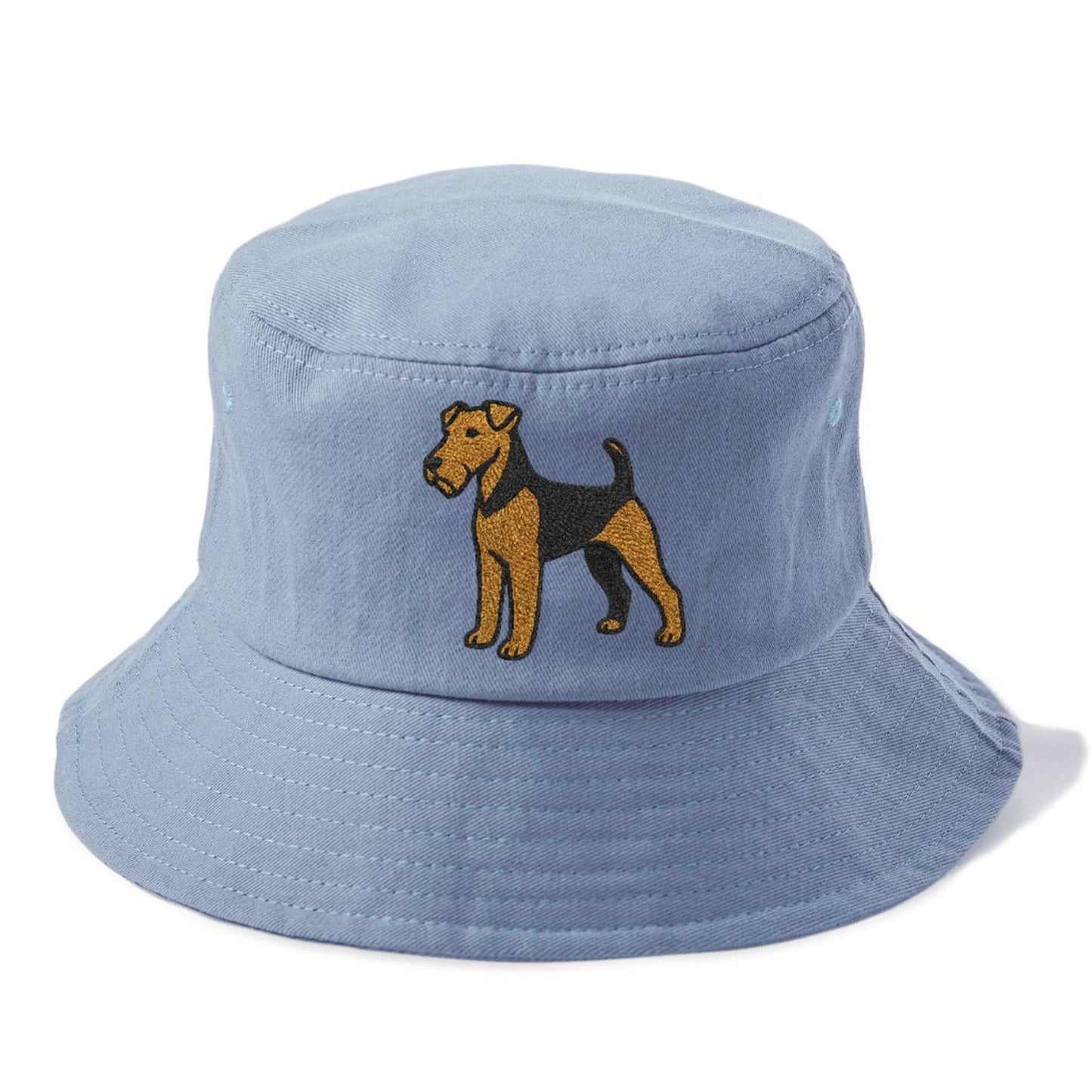 Welsh Terrier Black And Tan Pose Hat