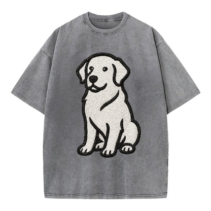 golden-retriever-curious-charm Hat