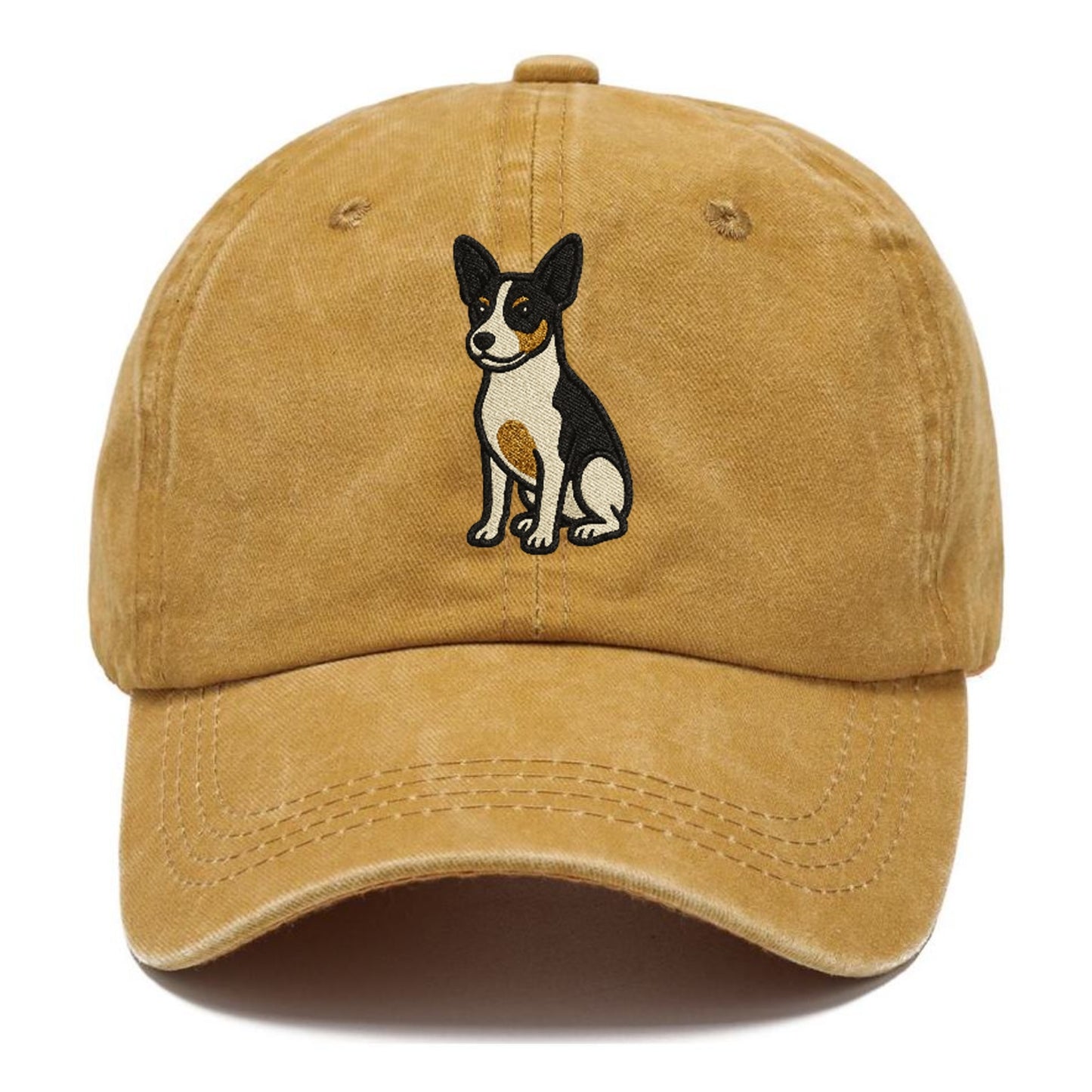 Rat Terrier Tri Color Pose Hat