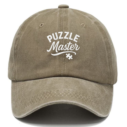 puzzle master with piece design Hat