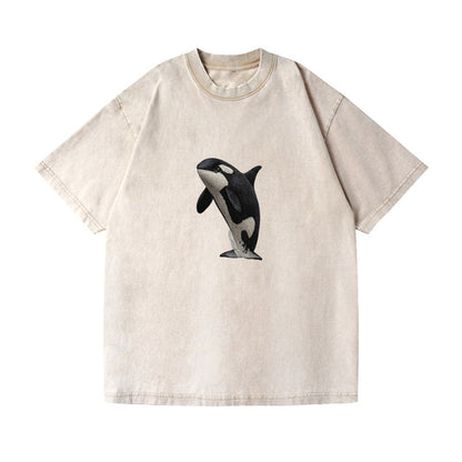 majestic orca leaping from the waves Hat