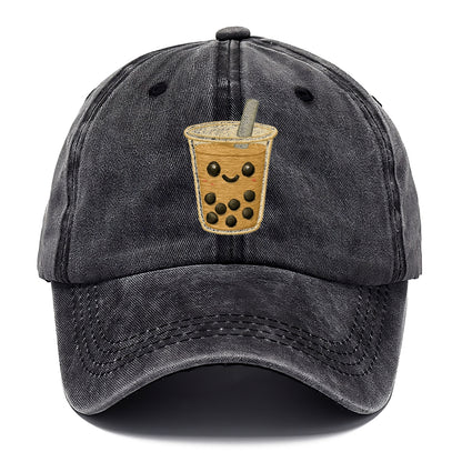 kawaii boba delights Hat