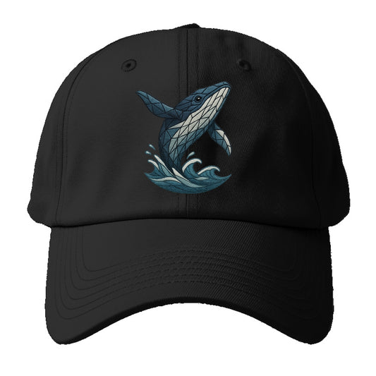 whale ocean waves Hat
