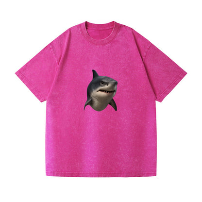 shark portrait design Hat