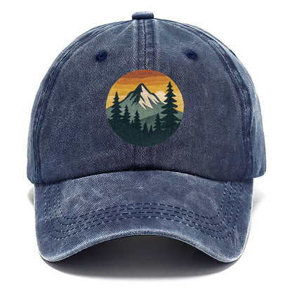 mountain majesty embroidery Hat