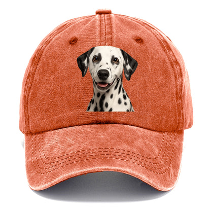 dalmatian portrait design Hat