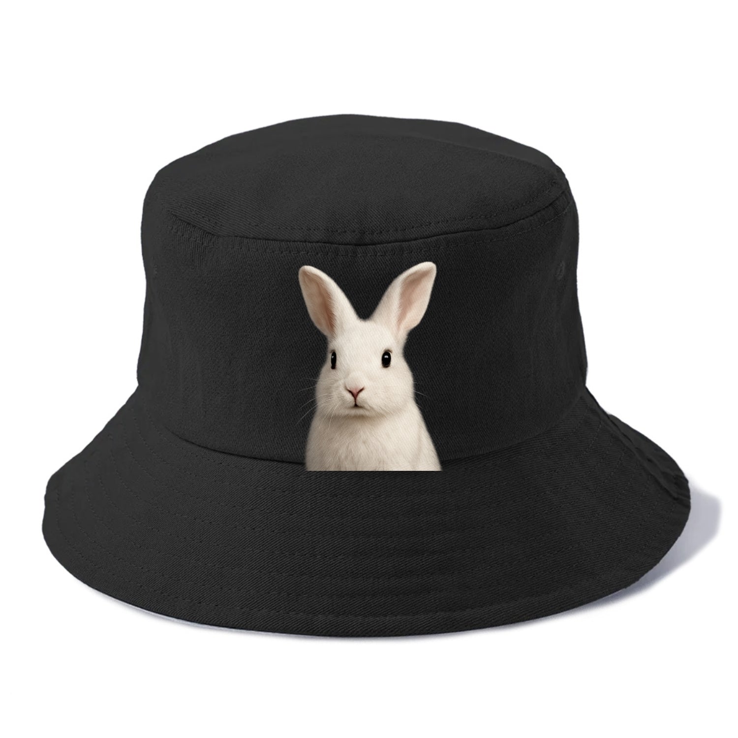 rabbit portrait design Hat