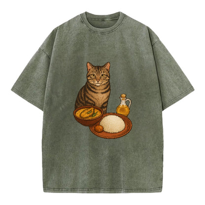 bengali-fish-curry-cat-charm Hat