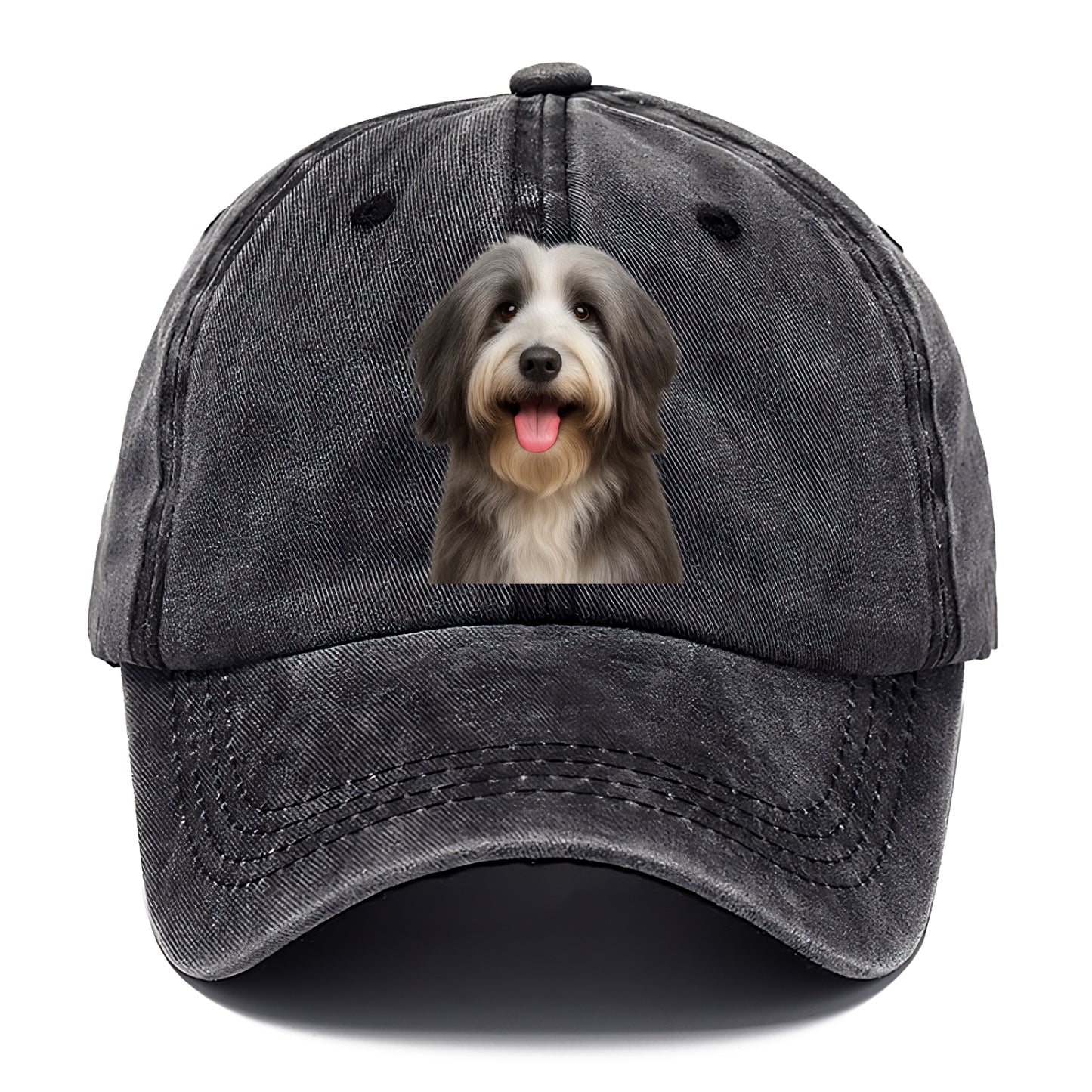 bearded collie: spirited, shaggy soul Hat