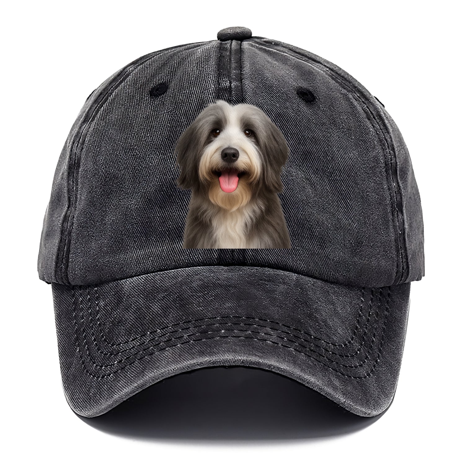 bearded collie: spirited, shaggy soul Hat