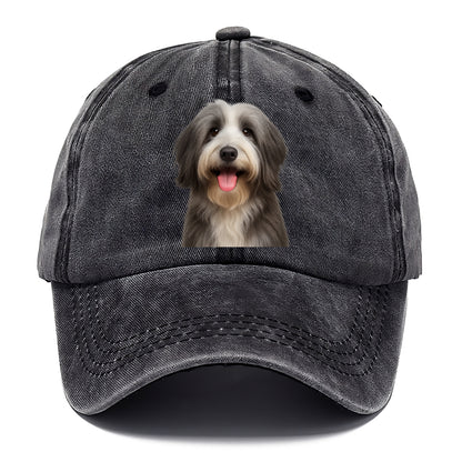 bearded collie: spirited, shaggy soul Hat