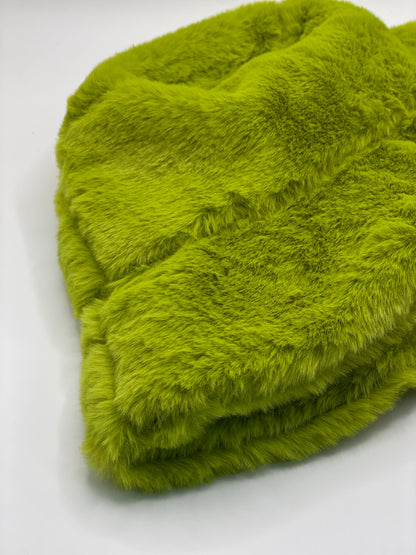 Sombrero de cubo de polar retro chic para mujer: estilo acogedor con un toque de influencia japonesa, perfecto para el armario de otoño e invierno.