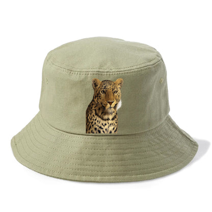 leopard portrait design Hat