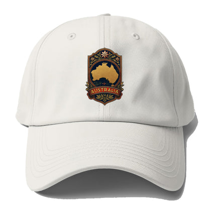 australia map silhouette Hat