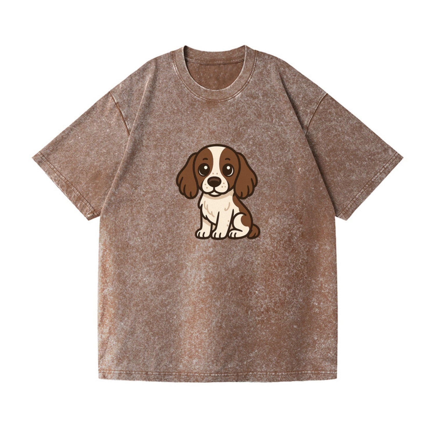 english springer spaniel liver and white sitting pose portrait design Hat