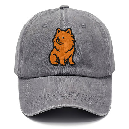pomeranian-orange-fluffy-charm Hat