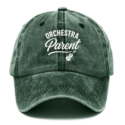 orchestra parent life black design Hat