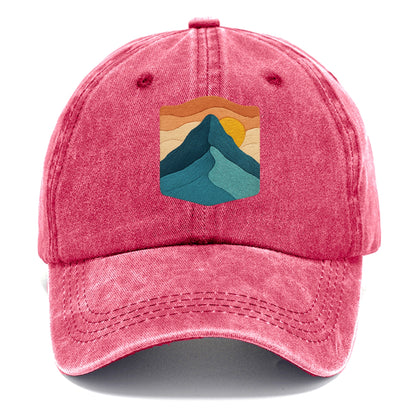 mountain range sunrise Hat