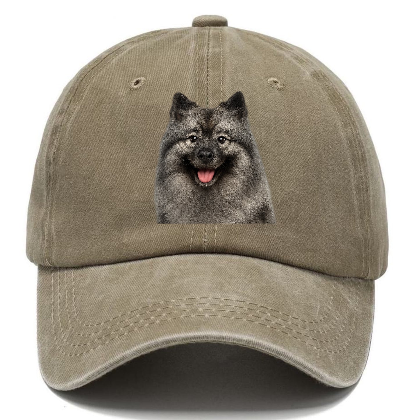 keeshond: silver fox, golden heart Hat