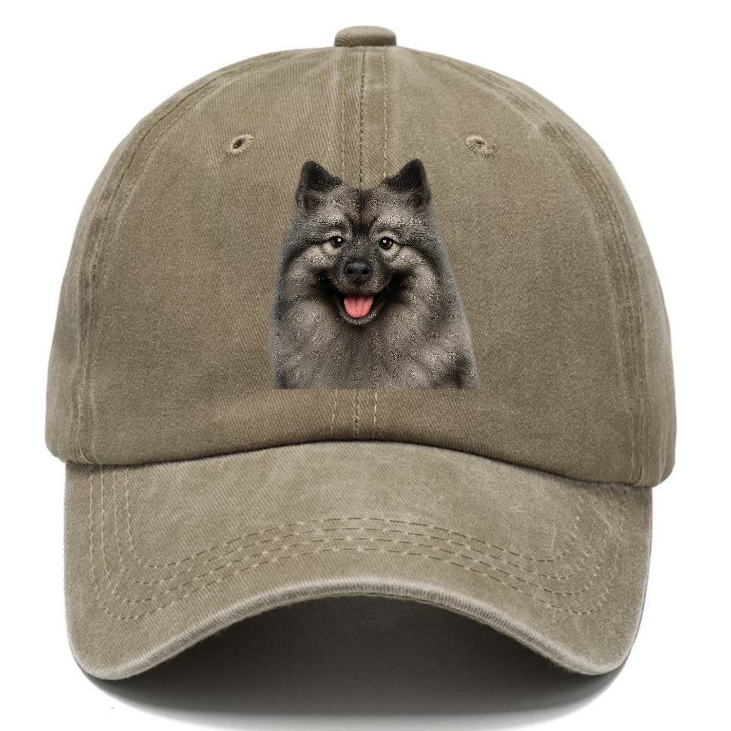 keeshond: silver fox, golden heart Hat