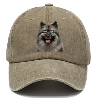keeshond: silver fox, golden heart Hat