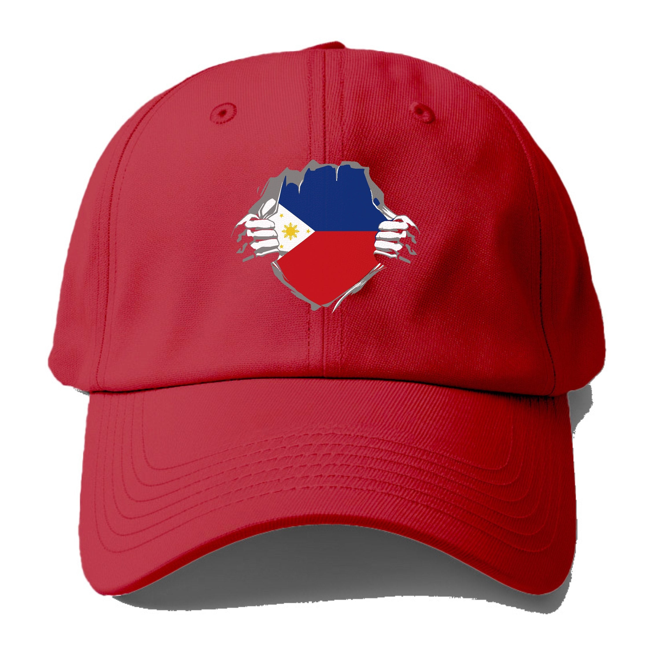 Ph Local Cap Philippines Flag Revealed Baseball Cap – Pandaize