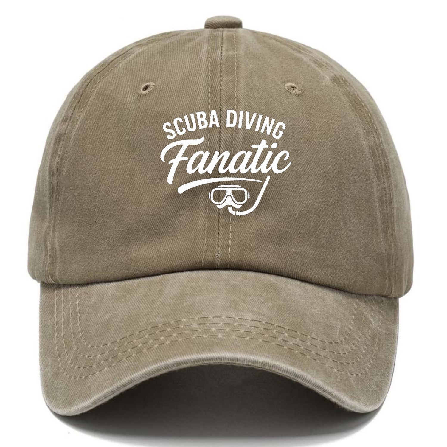 scuba diving passionate fanatic design Hat