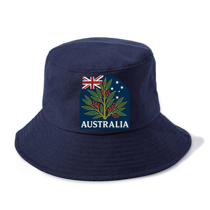 Australian Botanical Emblem Hat