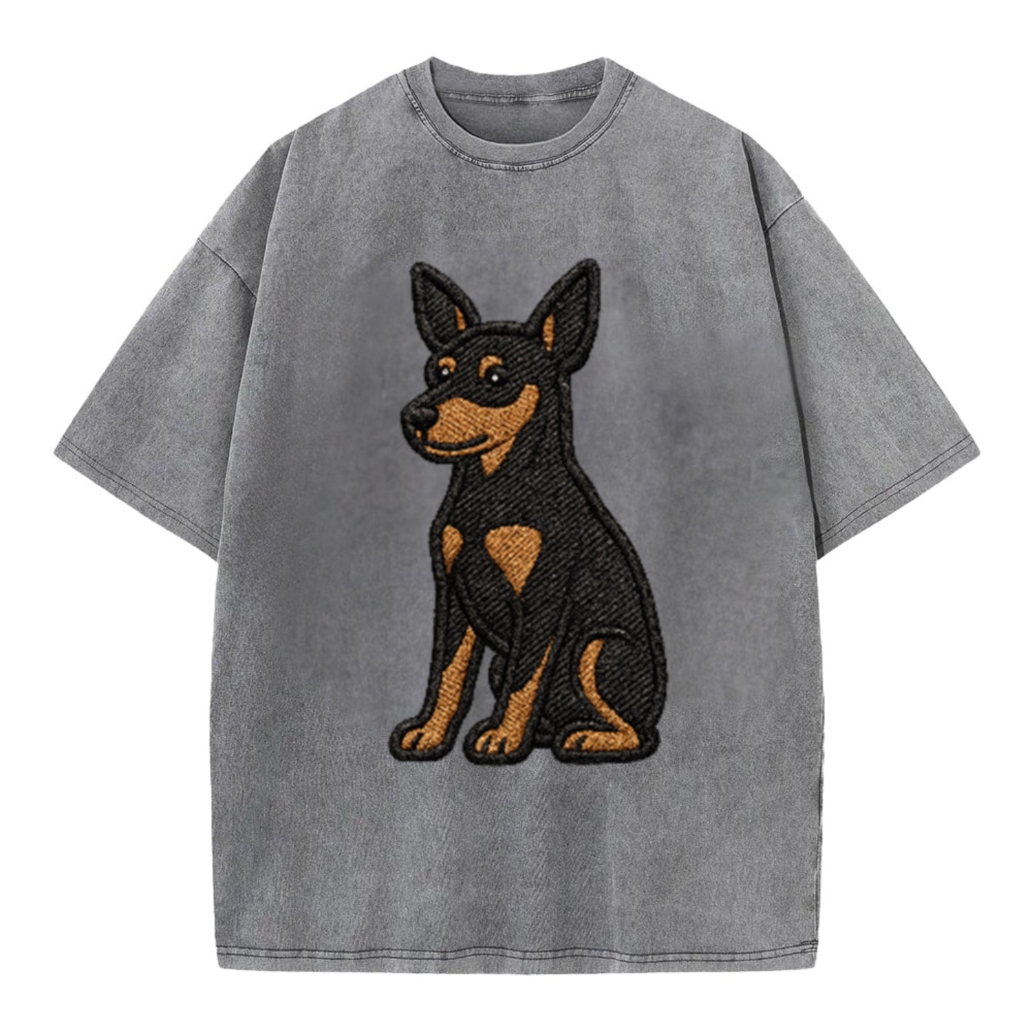 miniature-pinscher-black-tan-regal-poise Hat