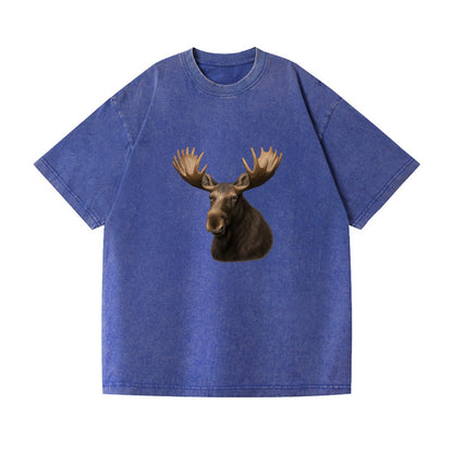 moose portrait design Hat