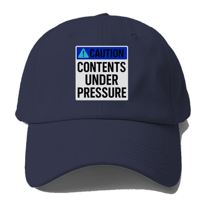 contents under pressure Hat