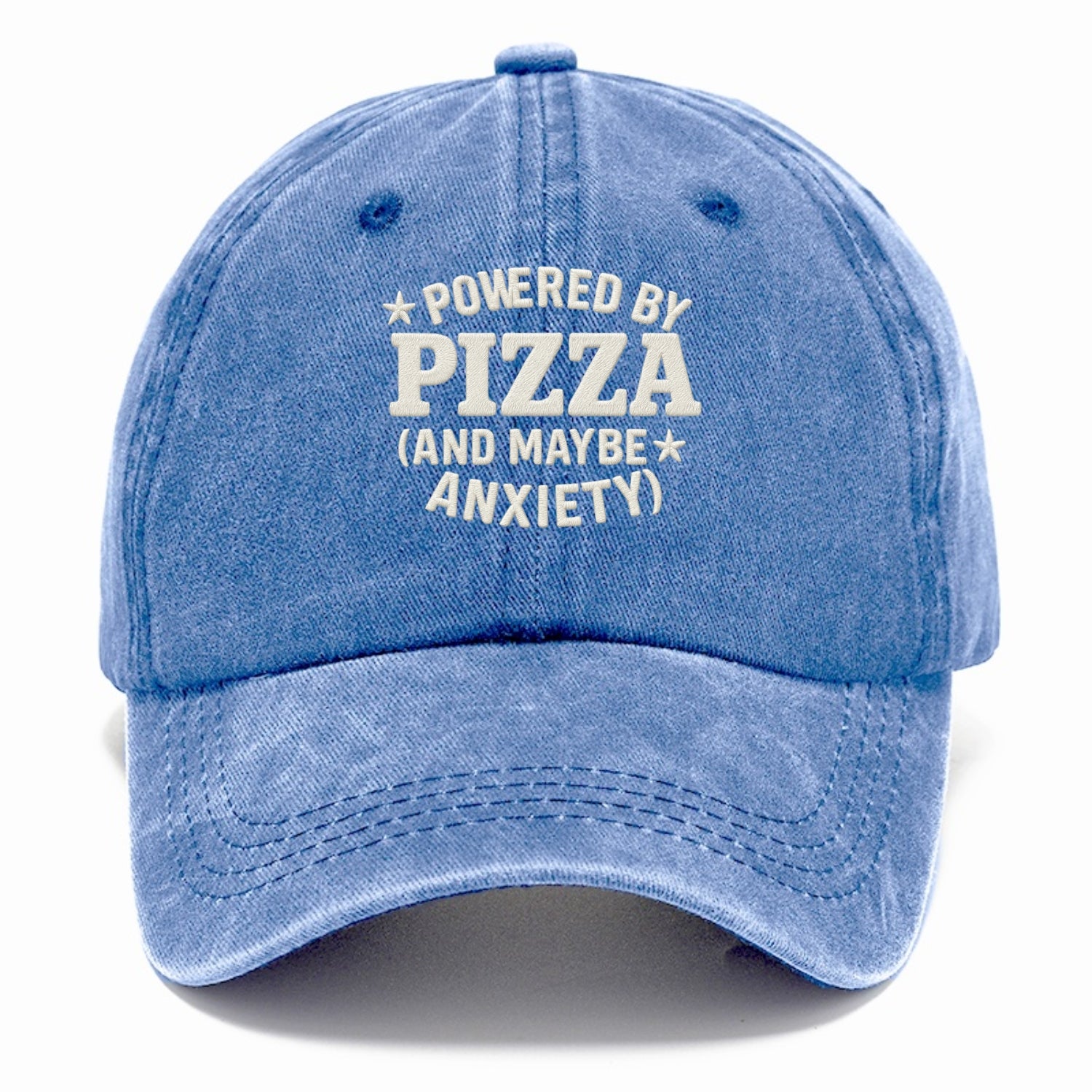 powered by pizza and maybe anxiety Hat