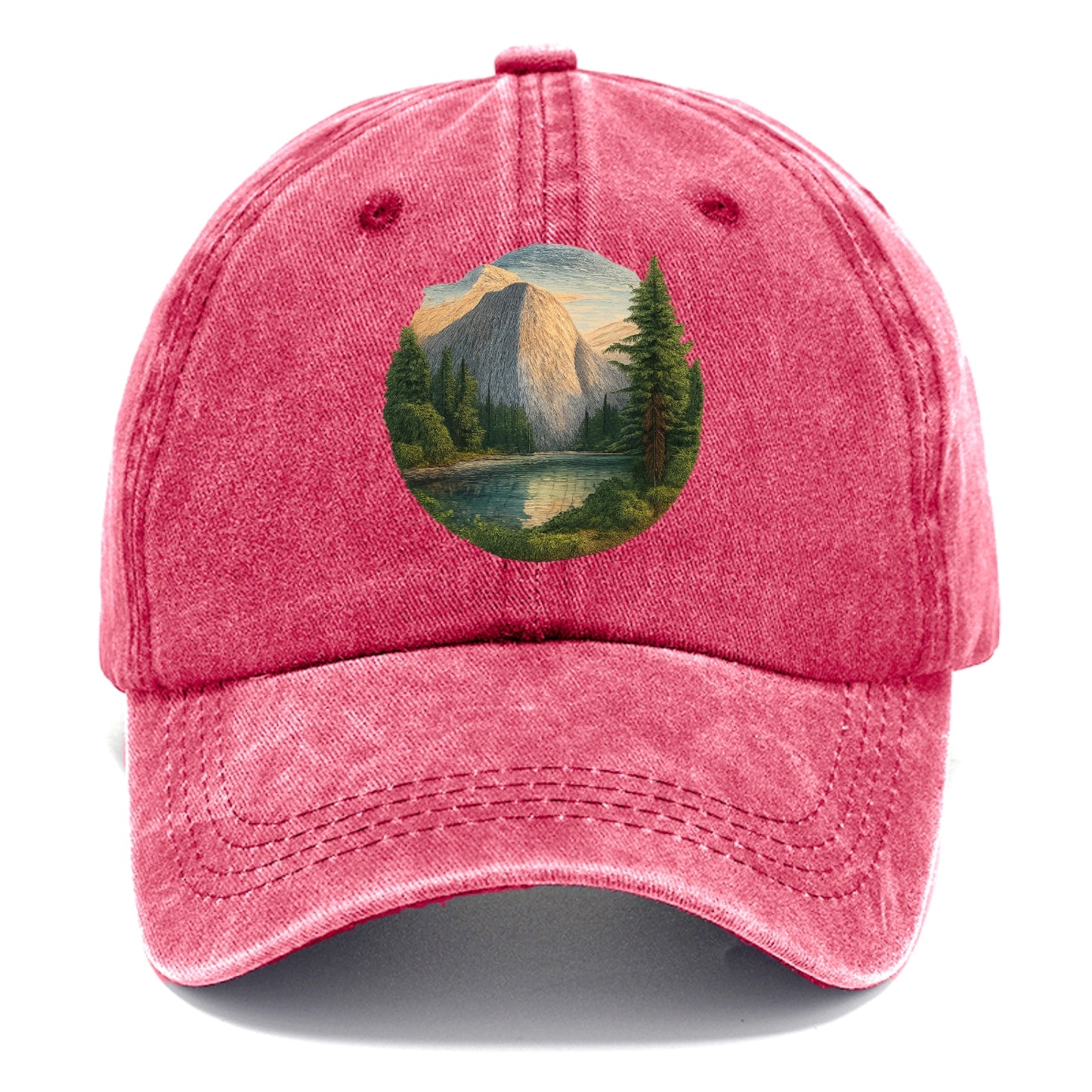 mountain lake serenity Hat