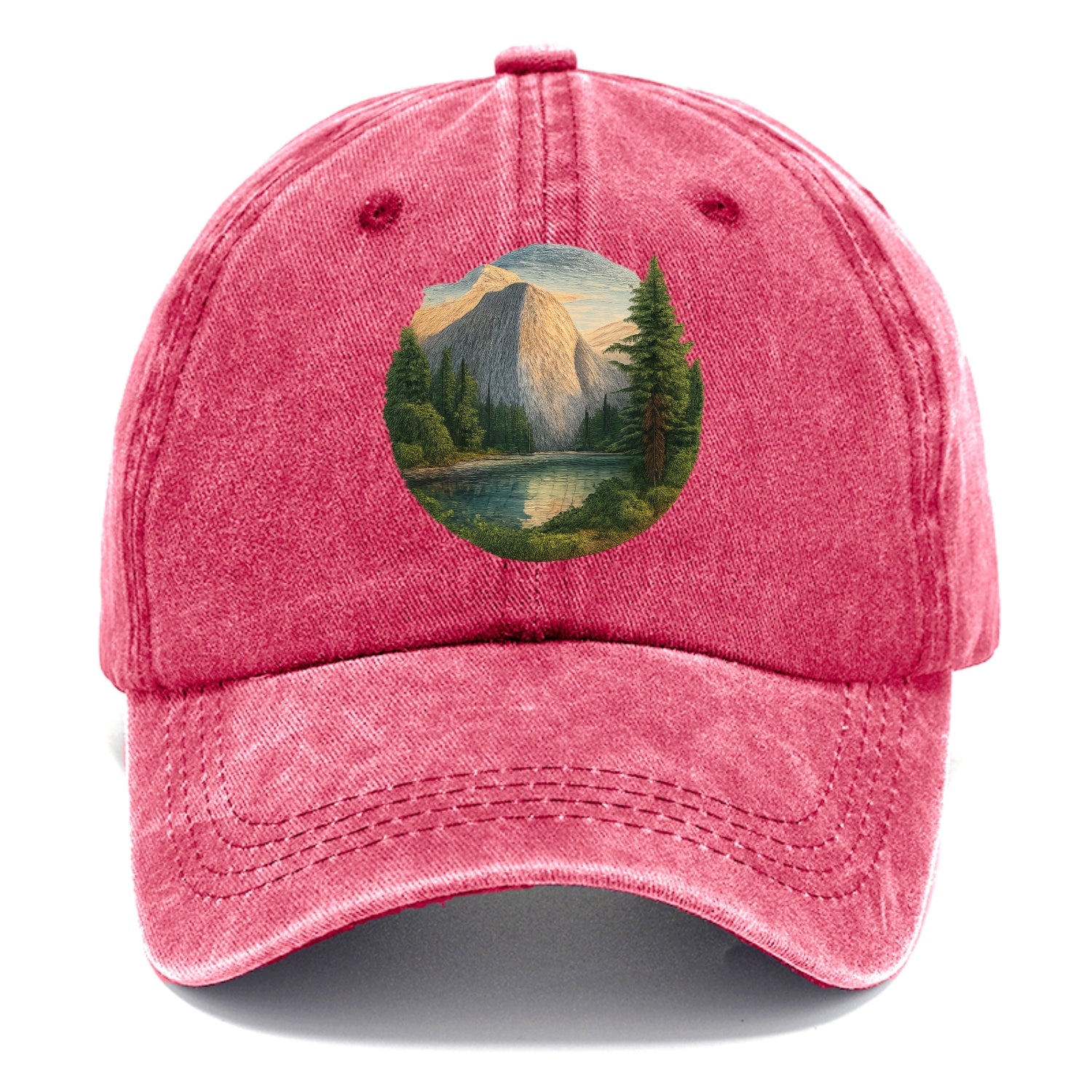 mountain lake serenity Hat