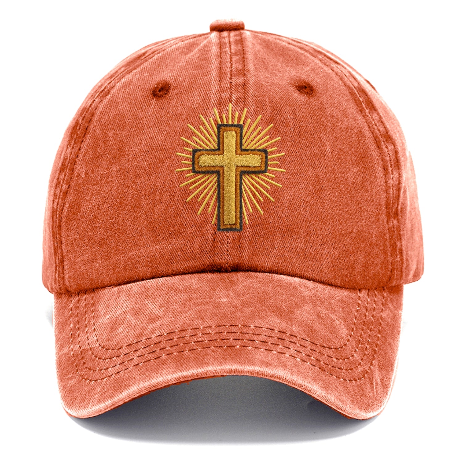 radiant cross of divine light Hat