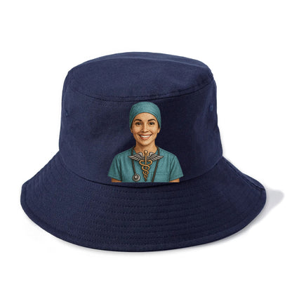 smiling healthcare hero portrait Hat