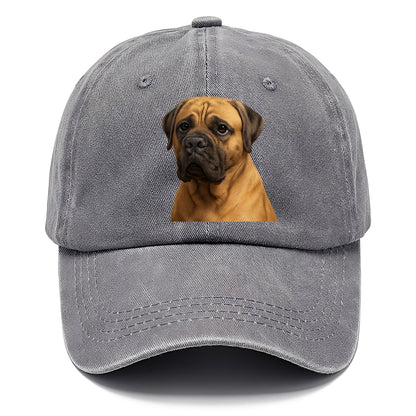mastiff portrait design Hat