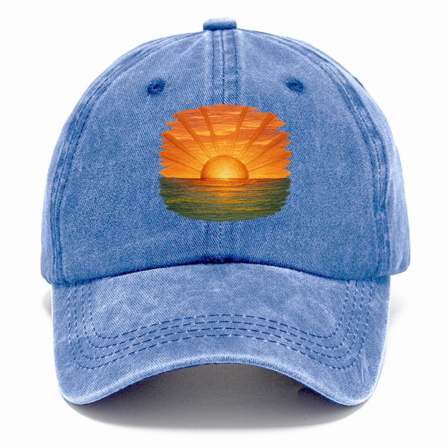 golden hour hues Hat