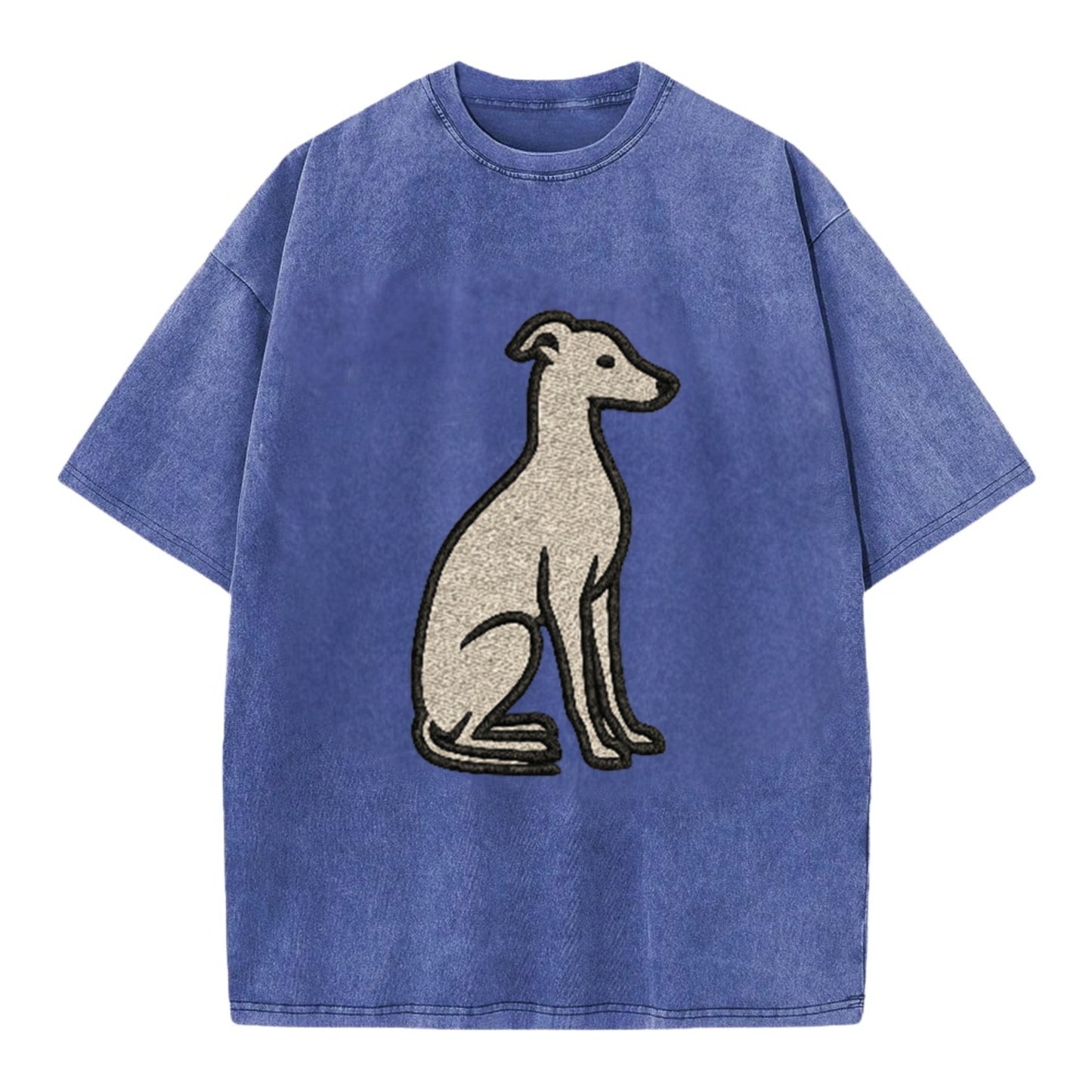 Italian Greyhound Gray Sitting Pose Hat