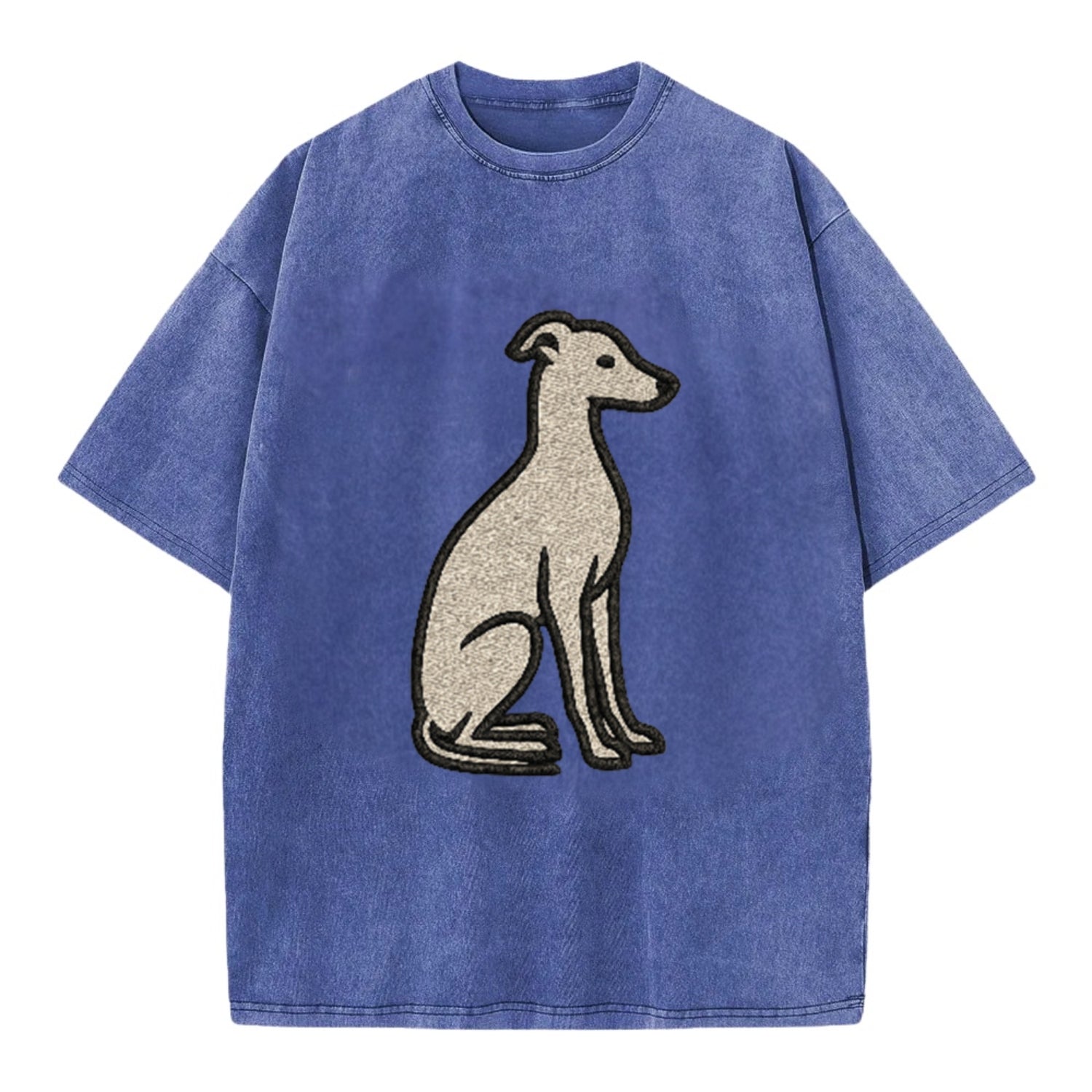 Italian Greyhound Gray Sitting Pose Hat